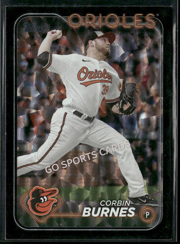 2024 Topps Series 2 Black Foil Corbin Burnes #501