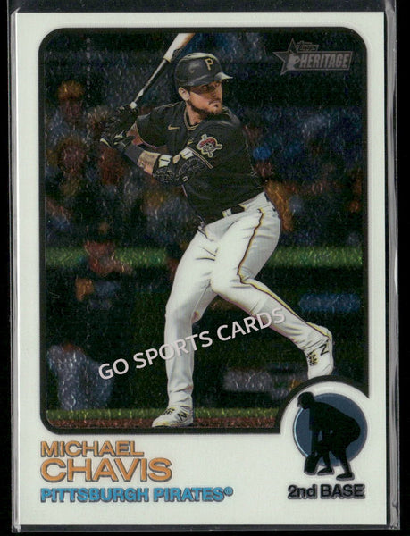 2022 Topps Heritage Chrome /999 Michael Chavis #564