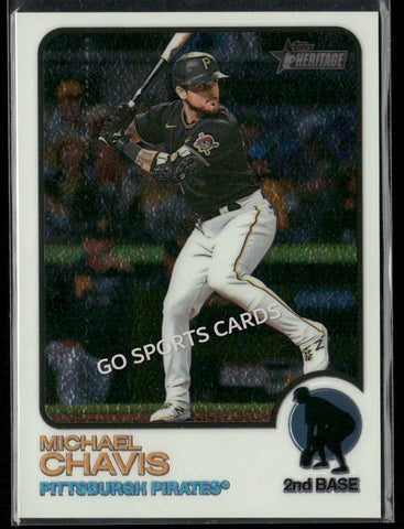 2022 Topps Heritage Chrome /999 Michael Chavis #564