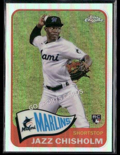 2021 Topps Chrome 1965 Refractor Jazz Chisholm #TH65-2 RC