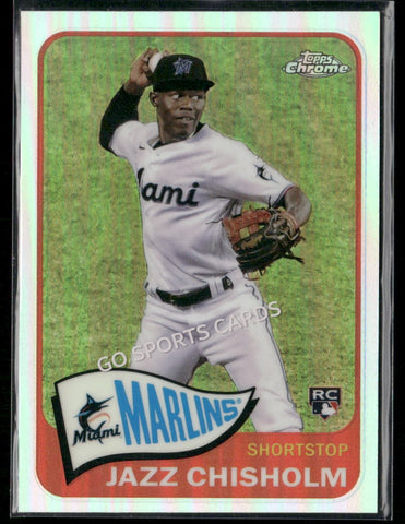 2021 Topps Chrome 1965 Refractor Jazz Chisholm #TH65-2 RC