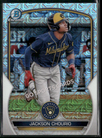 2023 Bowman Chrome Prospects Mojo Jackson Chourio #BCP-76 RC