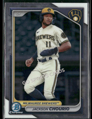 2024 Bowman Chrome Prospects Jackson Chourio #BCP-140