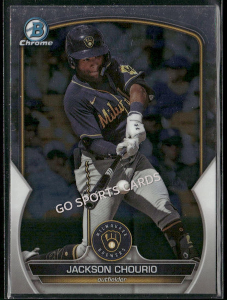 2023 Bowman Draft Chrome Jackson Chourio #BDC-156 RC