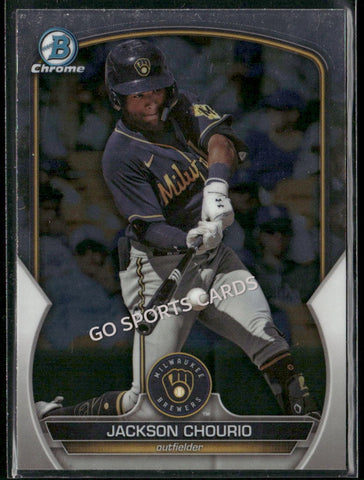 2023 Bowman Draft Chrome Jackson Chourio #BDC-156 RC