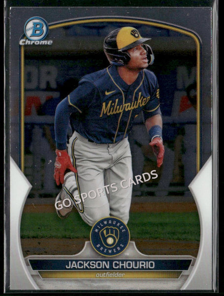 2023 Bowman Chrome Prospects Jackson Chourio #BCP-76 RC