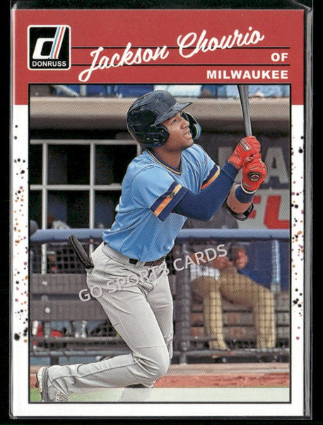 2023 Donruss 1990 Retro Jackson Chourio #243 RC