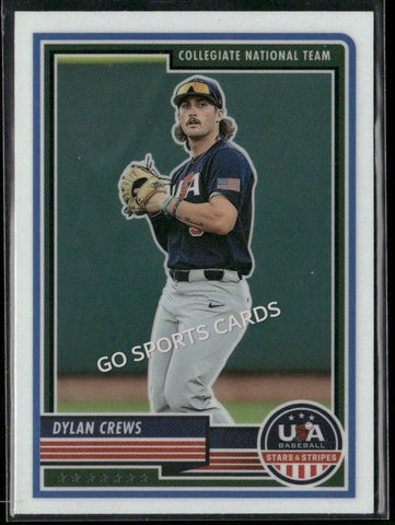 2023 USA Baseball Stars & Stripes Dylan Crews #86 RC