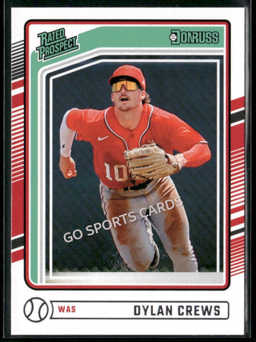 2024 Donruss Rated Prospect Dylan Crews #136 RC