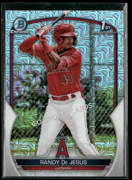 2023 Bowman Chrome Prospects 1st Mega Box Mojo Randy De Jesus #BCP-19 RC