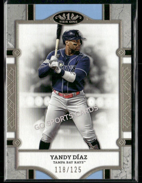 2022 Topps Series 2 Gold /2022 Yandy Diaz #496
