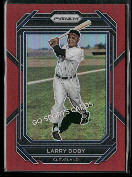 2023 Panini Prizm Red Prizm /199 Larry Doby #297