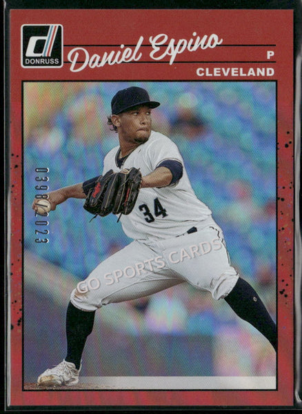2023 Donruss 1990 Retro /2023 Daniel Espino #245 RC
