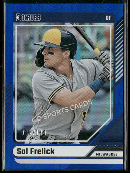 2024 Donruss Blue /149 Sal Frelick #56 RC
