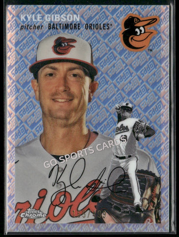 2023 Topps Chrome Platinum Logofractor Refractor /499 Kyle Gibson #259