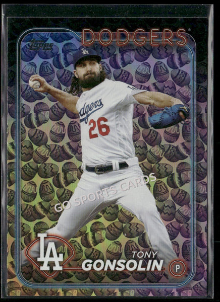 2024 Topps Series 1 Holiday Easter Eggs Tony Gonsolin #87