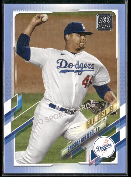 2021 Topps Series 1 Future Stars Fathers Day /50 Brusdar Graterol #85