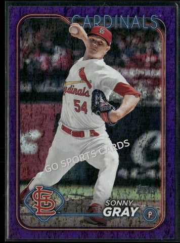 2024 Topps Series 2 Purple Foil /799 Sonny Gray #466