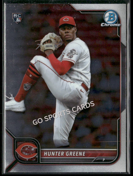 2022 Bowman Chrome Hunter Greene #95 RC