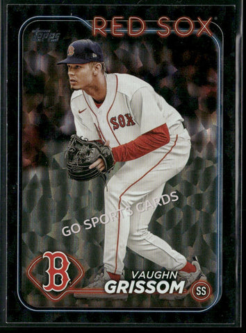 2024 Topps Series 2 Black Crackle Foil Vaughn Grissom #467