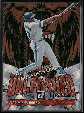 2022 Donruss Unleashed Diamond Vladimir Guerrero Sr #UL-15
