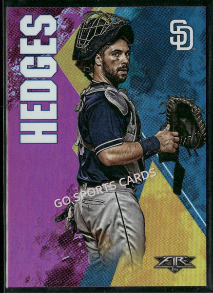 2019 Topps Fire Magenta /25 Austin Hedges #195