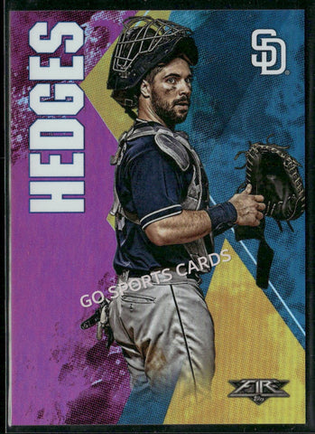 2019 Topps Fire Magenta /25 Austin Hedges #195