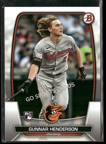 2023 Bowman Gunnar Henderson #65 RC