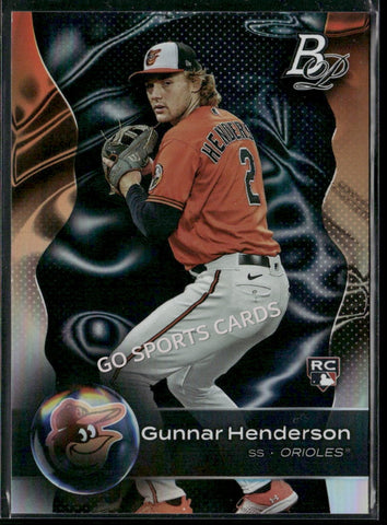 2023 Bowman Platinum Gunnar Henderson #79 RC
