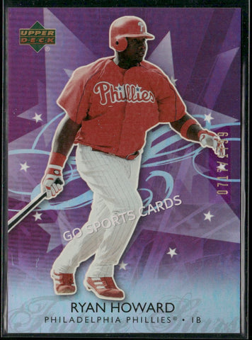 2006 Upper Deck Future Stars Purple /1799 Ryan Howard #52