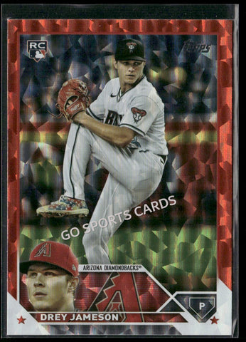 2023 Topps Series 2 Orange Foil /299 Drey Jameson #502 RC