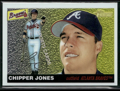 2004 Topps Heritage Chrome 488 /1955 Chipper Jones #THC12