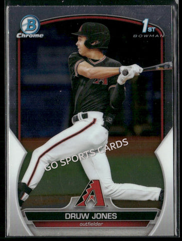2023 Bowman Chrome Prospects 1st Druw Jones #BCP-25 RC