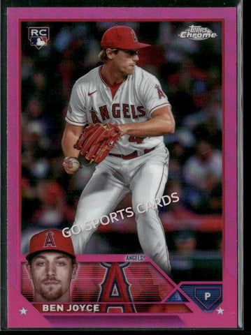 2023 Topps Chrome Update Pink Refractor Ben Joyce #USC86 RC