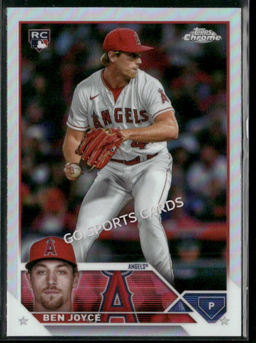 2023 Topps Chrome Update Refractor Ben Joyce #USC86 RC