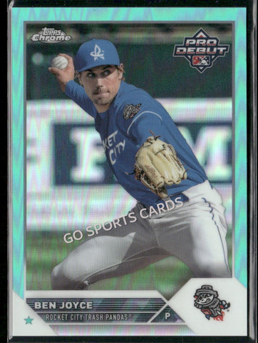 2023 Topps Pro Debut Aqua Foil /75 Ben Joyce #PD-56 RC