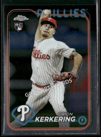 2024 Topps Chrome Orion Kerkering #180 RC