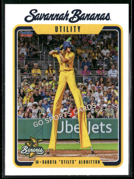 2025 Savannah Bananas Dakota Stilts Albritton