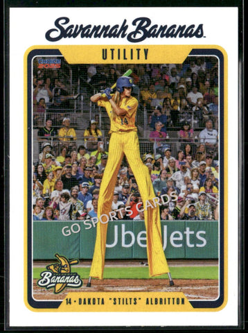 2025 Savannah Bananas Dakota Stilts Albritton