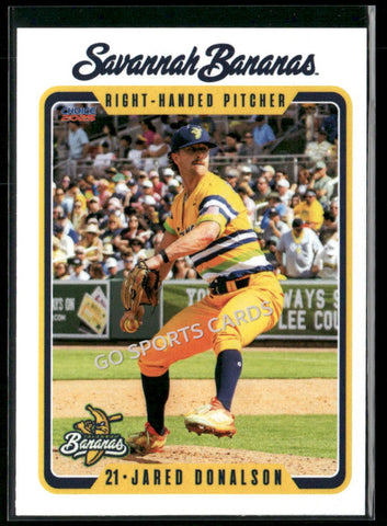 2025 Savannah Bananas Jared Donalson