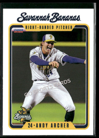 2025 Savannah Bananas Andy Archer