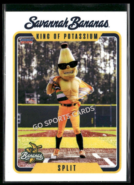 2025 Savannah Bananas Split Mascot
