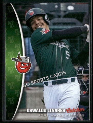 2025 Fort Wayne TinCaps Oswaldo Linares