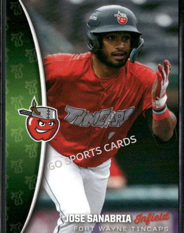 2025 Fort Wayne TinCaps Jose Sanabria