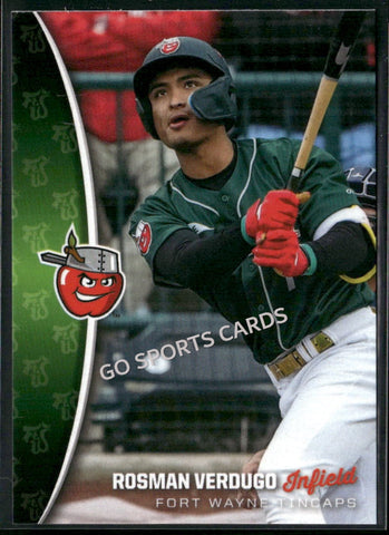 2025 Fort Wayne TinCaps Rosman Verdugo