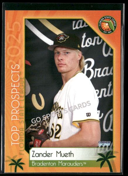 2025 Florida State League Top Prospects Zander Mueth