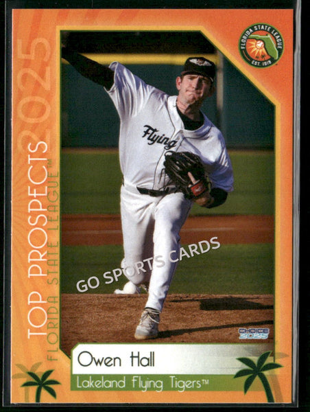 2025 Florida State League Top Prospects Owen Hall
