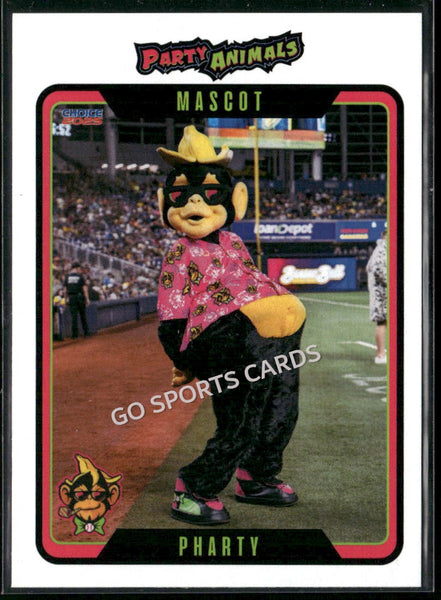 2025 Party Animals Savannah Bananas Pharty Mascot