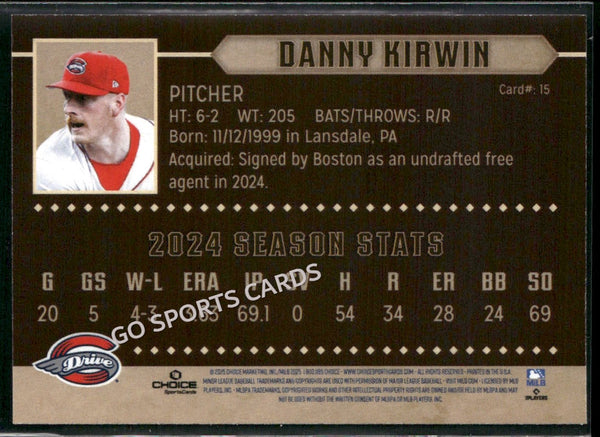 2025 Greenville Drive Danny Kirwin