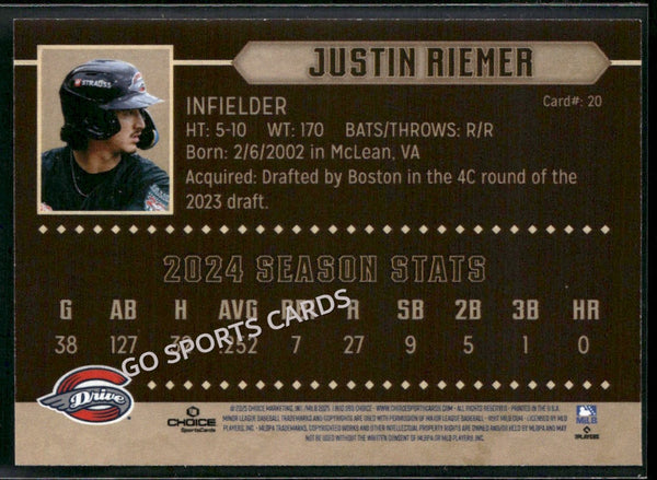 2025 Greenville Drive Justin Riemer